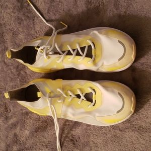 Fabletics yellow/white sneakers